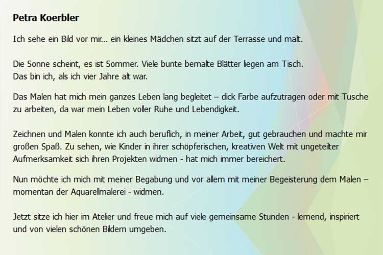 Meine Geschichte